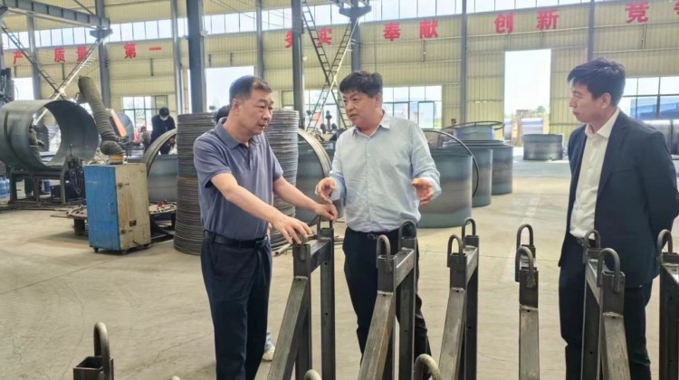 亚盛亚美特公司考察组前往徐州大有灌排设备有限公司考察