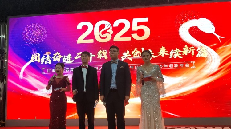 亚盛亚美特公司二十周年庆典暨2025年新春年会圆满举行
